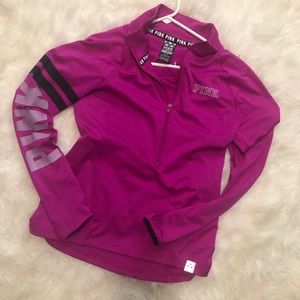 Victoria secret PINK half zip up long sleeve